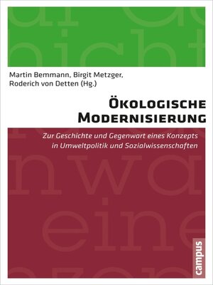 cover image of Ökologische Modernisierung